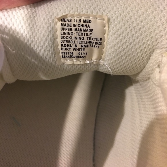 DECK/BOAT SHOES - REDUCED🔥Men’s Croft & Barrow, White Sz 11.5 NWT - Picture 8 of 8